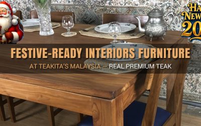 The Art of Welcoming Prosperity: Festive-Ready Interiors with Sustainable Teak Wood by Teakita’s