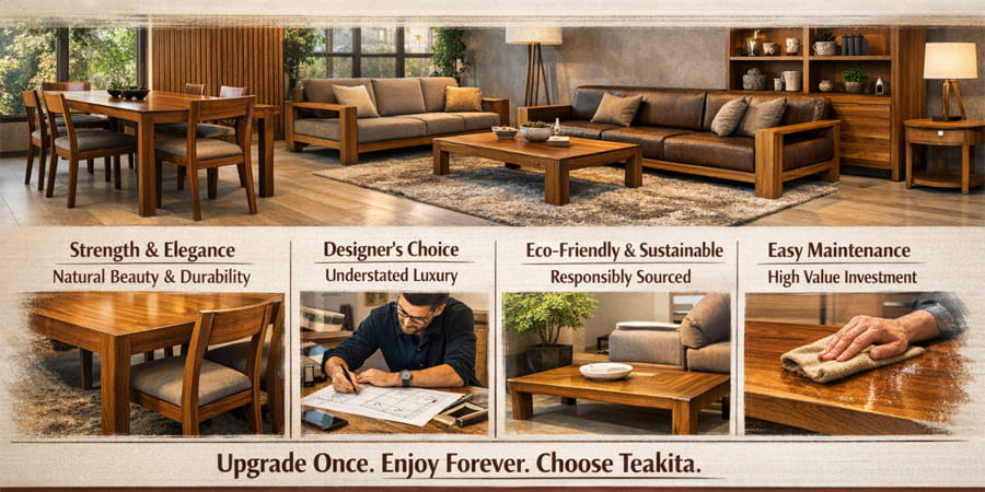  Why Malaysian Teakwood Defines the Future of Premium Furniture