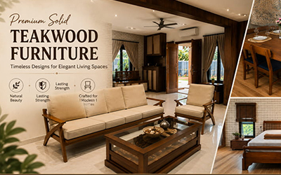 Premium Solid Teakwood Furniture for Elegant Living Spaces